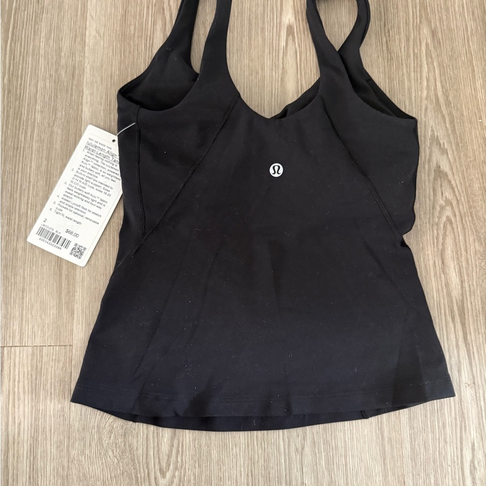 lululemon athletica Black Tank Top